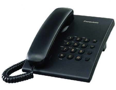 Telefon Panasonic Kx-Ts500hgb fekete