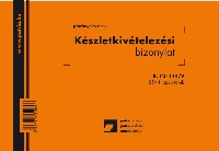 Készletkivételezési bizonylat B.12-114 Pátria