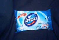 Nedves törlőkendő  Domestos kék 60db/cs