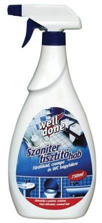 Szaniter tisztítóhab WellDone 750ml