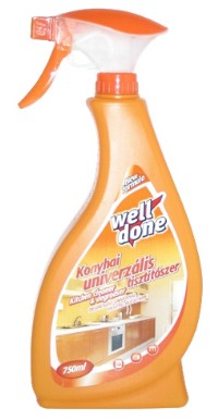 Konyhai univerzális tisztító WellDone 750ml narancs