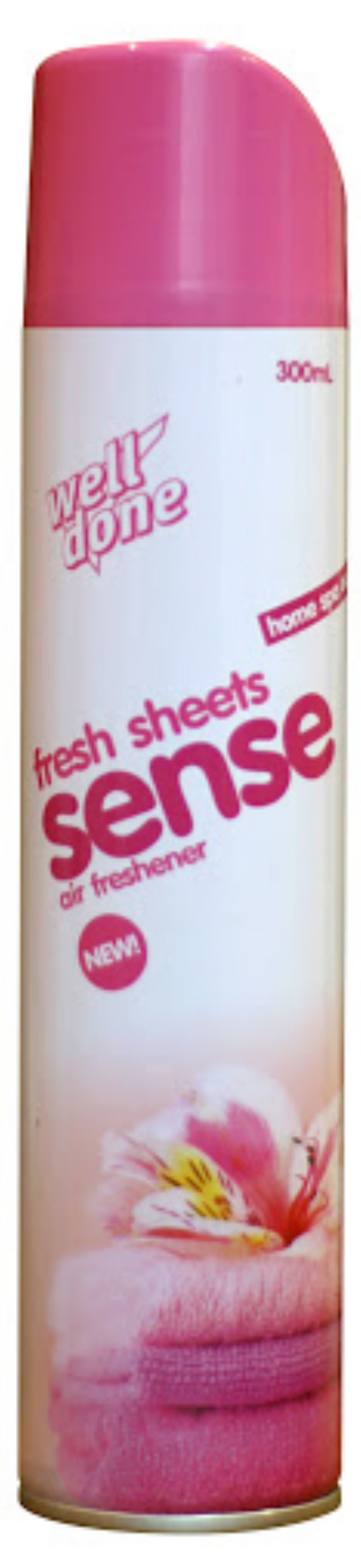 Légfrissítő WellDone aer. 300ml Home Spa-Fresh rózsaszín