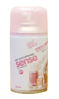 Légfrissítő ut. WellDone aer.250ml Spa rózsaszín