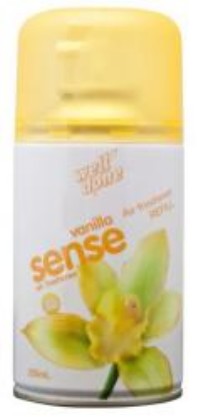 Légfrissítő ut. WellDone aer. 250ml Relax vanilia sárga