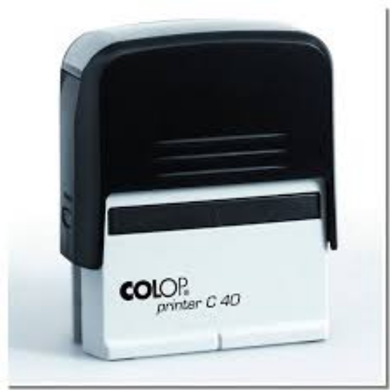 Bélyegző Colop printer C40 fekete
