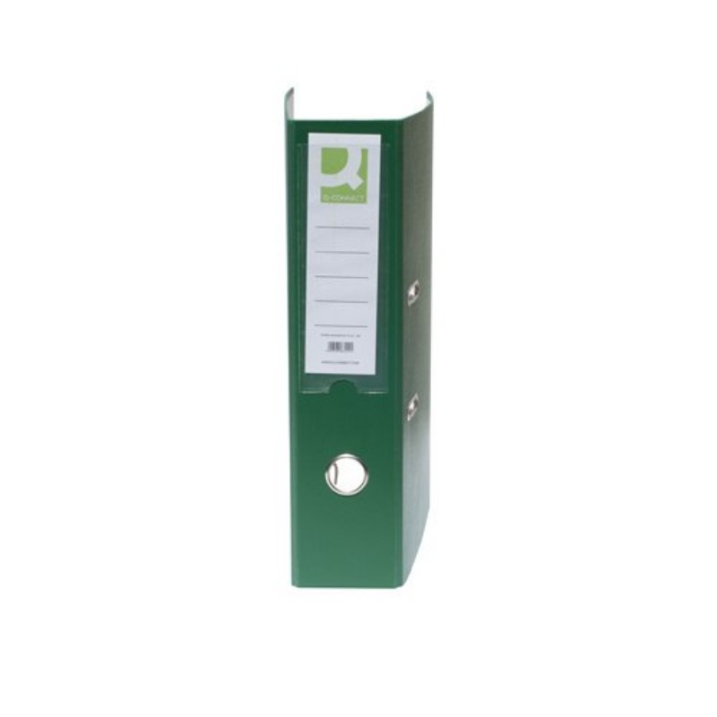 Iratrendező emelőkaros 7.5cm A/4 Q-Con zöld
