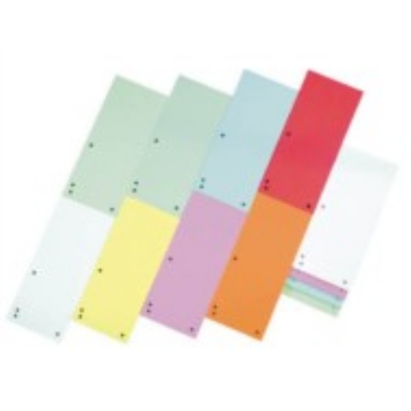 Elválasztócsík Q-connect színes,fehér 10,5 X 24 cm