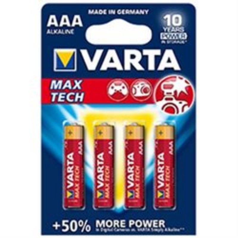 Elem Varta AAA Longlife Max Power 4db/csom