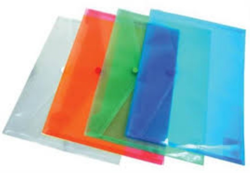 Irattartó tasak 240x186 patentos áttetsző