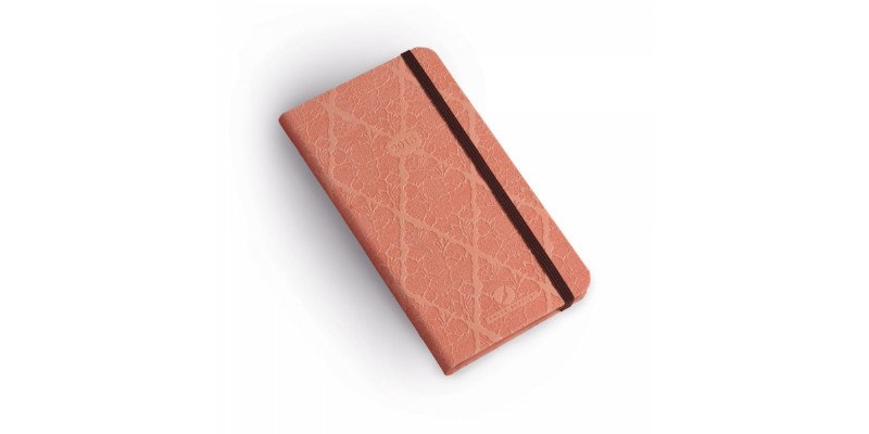 Zsebnaptár fekvő Real System puha borítóval, vegyes minta