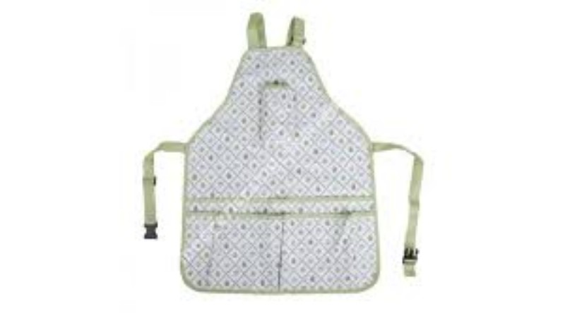 Kötény, mellényes, fehér