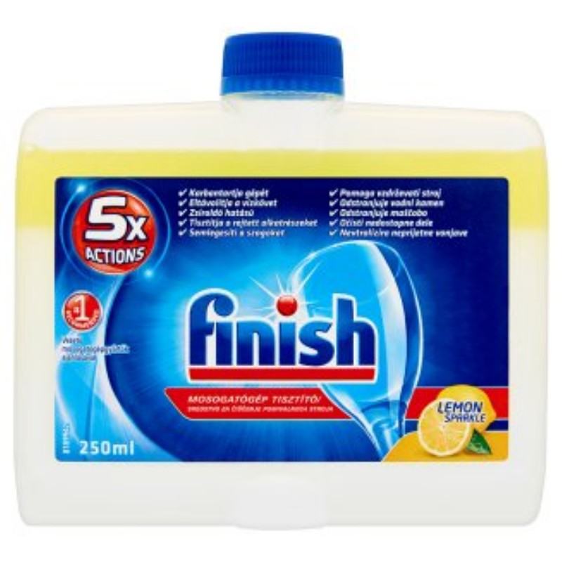 Mosogatógéptisztító Finish 250ml citrom