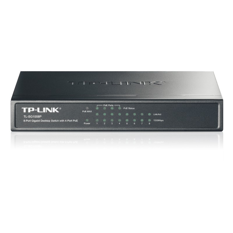 Switch 8 portos TP-Link TL-SF1008P POE