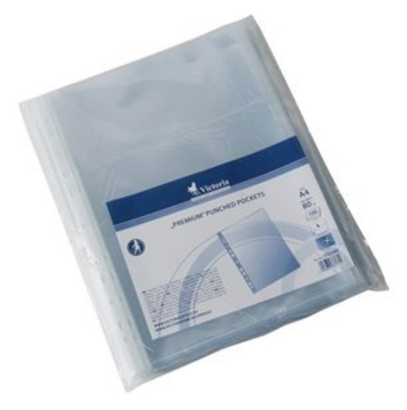 Genotherm A/4 fűzős 80mikron víztiszta VICTORIA