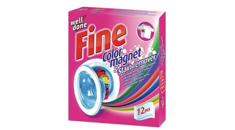 Színvédő kendő folteltávolítóval Fine 12db/cs