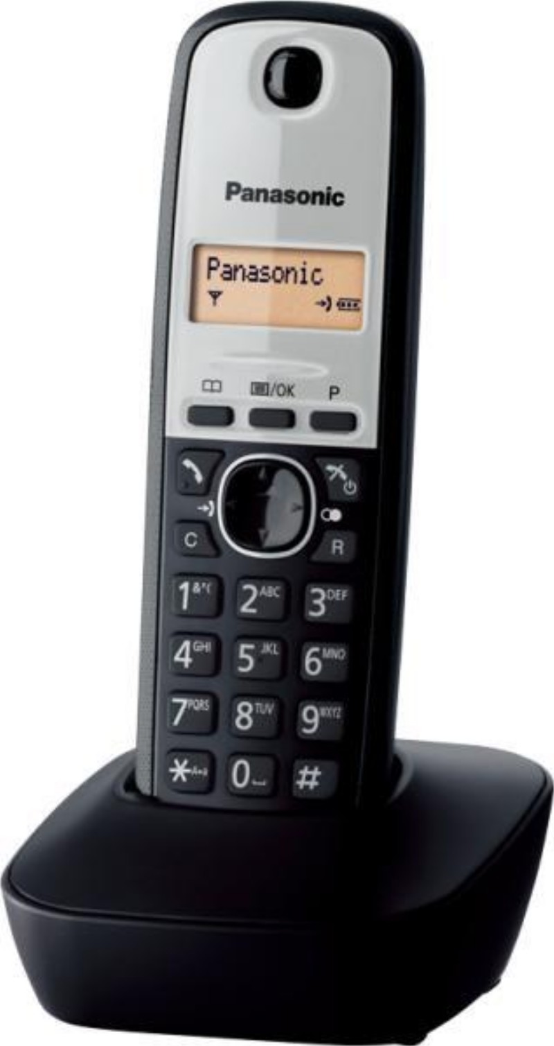 Telefon Panasonic KX-TG1911HGG DECT Black
