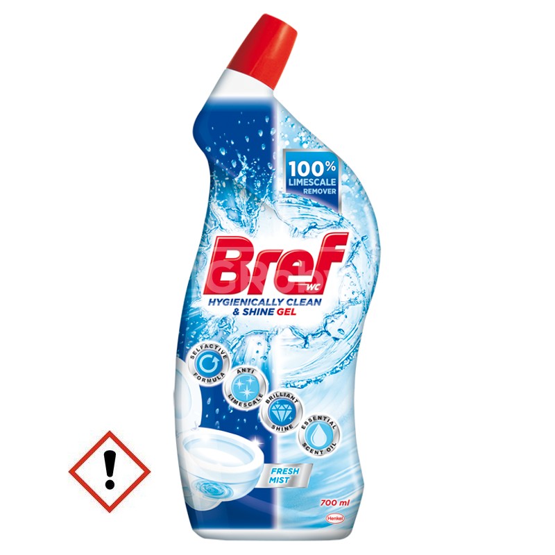 WC tisztító Bref kacsa Oceán 700ml