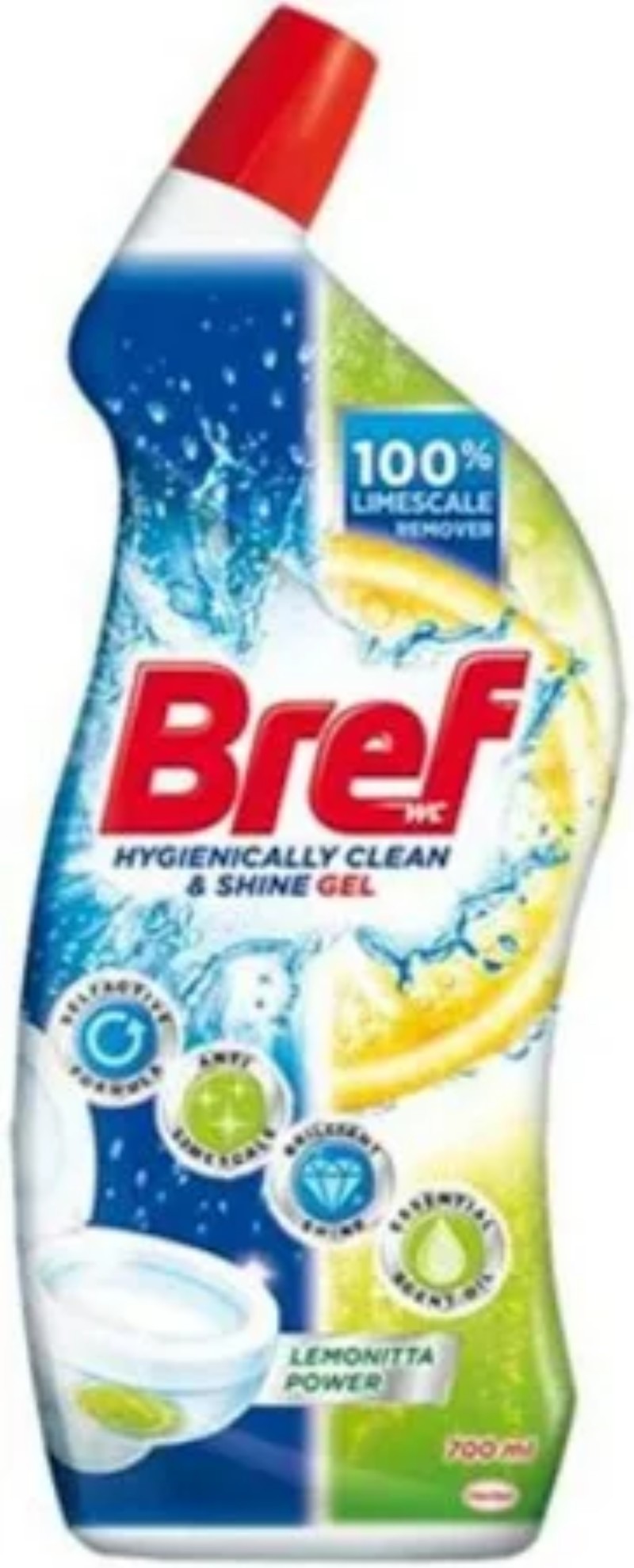 WC tisztító Bref kacsa citrus 700ml