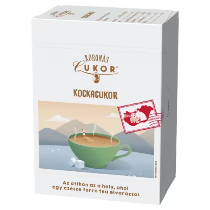 Kockacukor Koronás 500gr