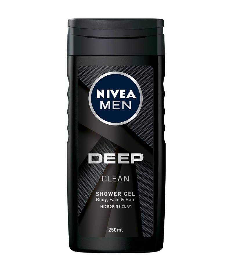 Tusfürdő Nivea Men Deep Clean 250ml