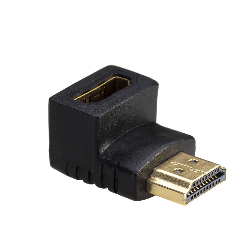 Adapter Akyga AK-AD-01 HDMI-M / HDMI-F 90 °