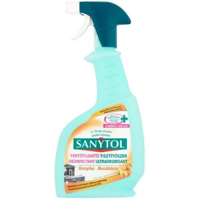 Fertőtlenítő spray Sanytol konyha 500ml