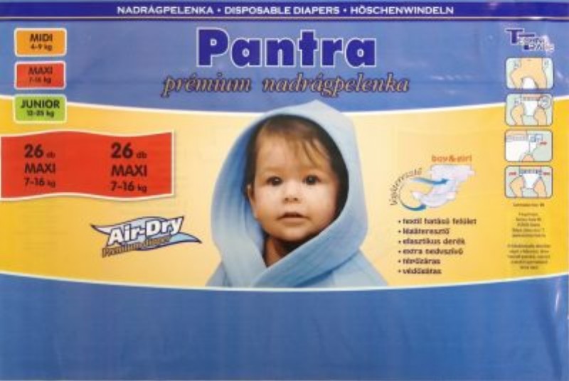 Pelenka Pantra Maxi 26db 7-16kg