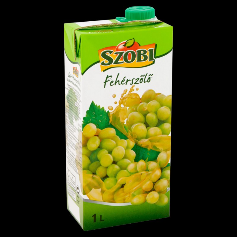 Gyümölcsital Szobi 1l fehérszőlő
