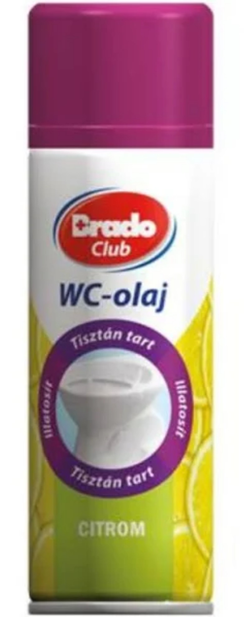 WC olaj Brado club 200ml citrom