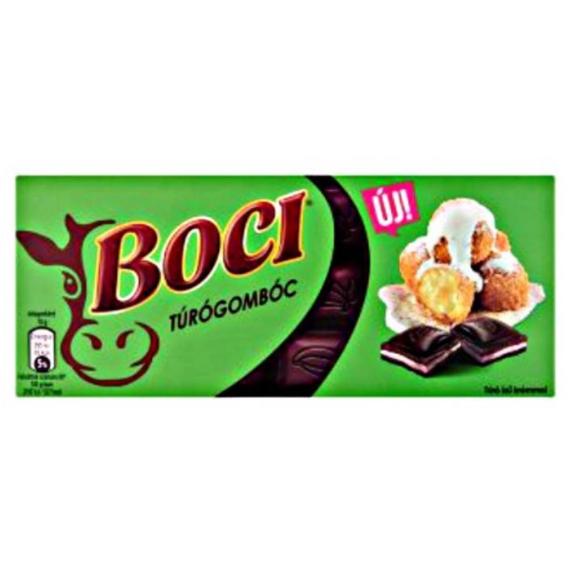 Csoki Boci táblás 90g Túrógombóc