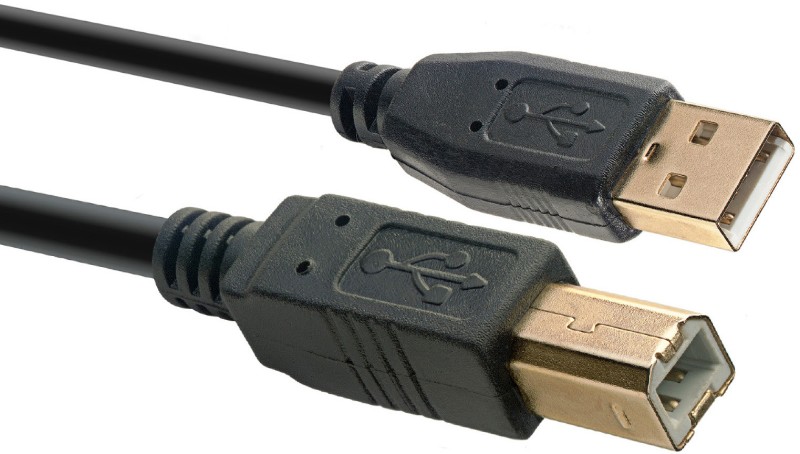 Kábel Akyga AK-USB-04 USB A -> USB B 1,8m