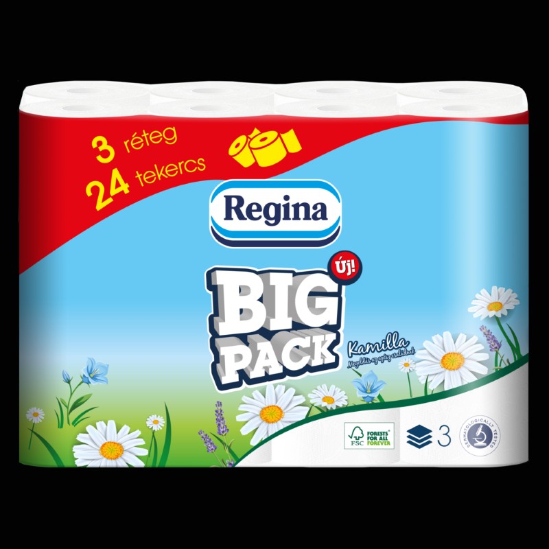 Eü. papír 3rét. Regina  kamilla 24tek