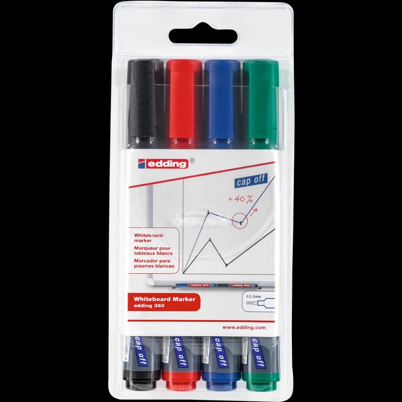 Táblamarker Edding 360 4 Szín