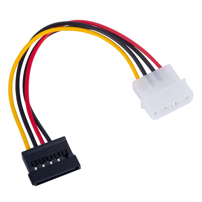 Kábel Akyga AK-CA-17 Molex/SATA 0,15m