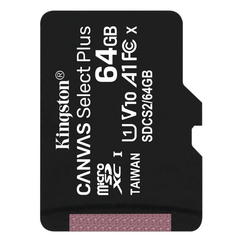Memóriakártya Kingston 64GB SDCS2/64GBSP