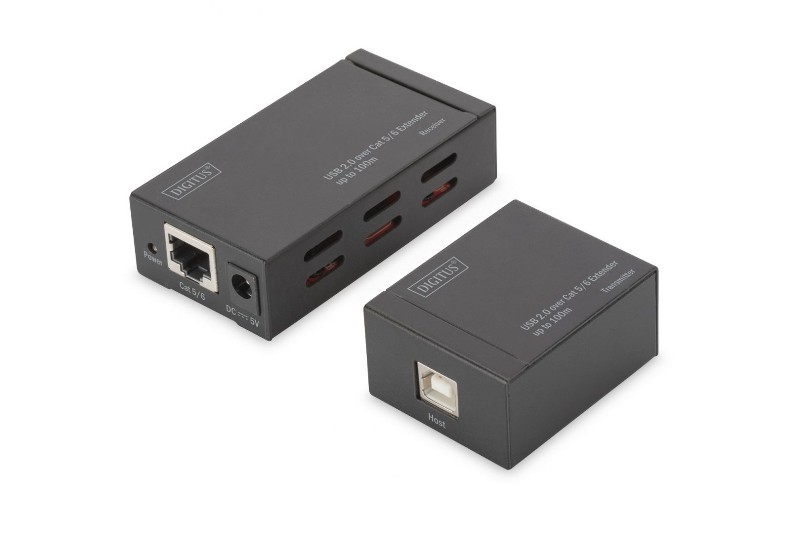 Adapter Digitus USB 2.0 Extender set 100m DA-70142