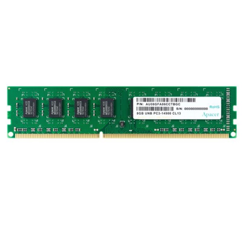 Memória Apacer 4GB DDR3 1600MHz DG.08G2K.KAM