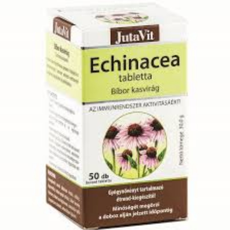 Vitamin JutaVit Echinacea tabletta Bíbor kasvirág 50db