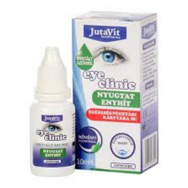 Szemcsepp JutaVit EyeClinic irritált szemre 10ml