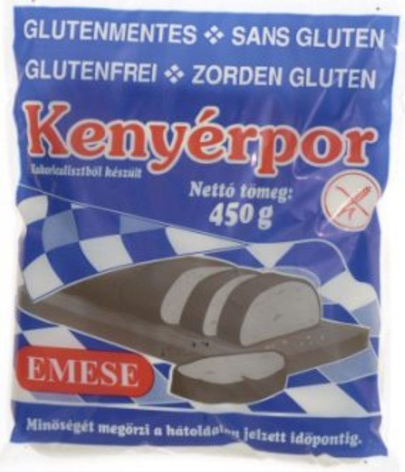 Kenyérpor Emese gluténmentes 450g