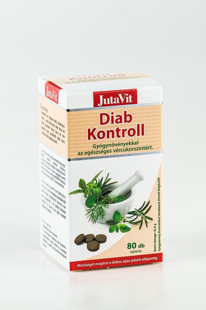 Vitamin JutaVit Diab Kontroll tabletta 80db
