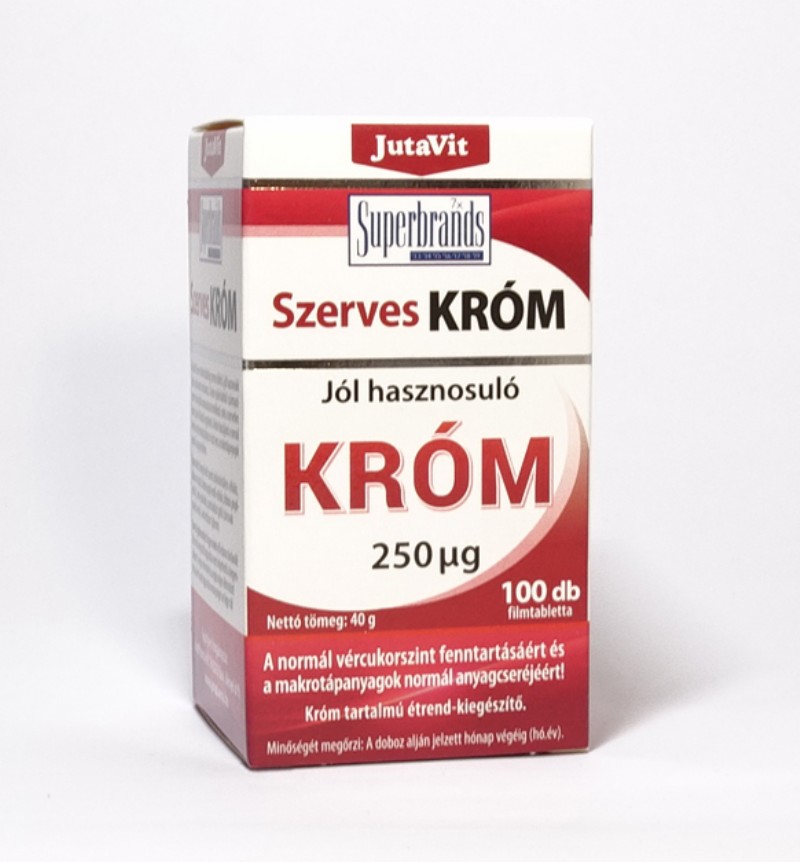 Vitamin JutaVit Szerves Króm 100db 40g