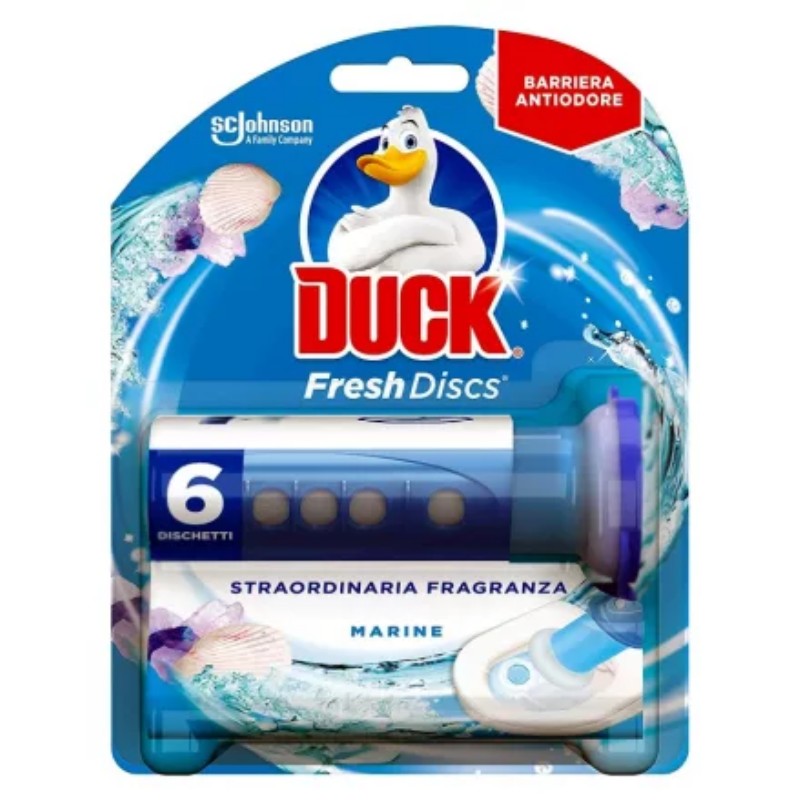 WC tisztító gél Duck Fresh Discs 36ml Marine