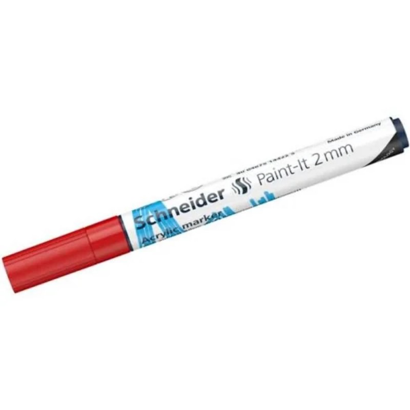 Akril marker Schneider piros