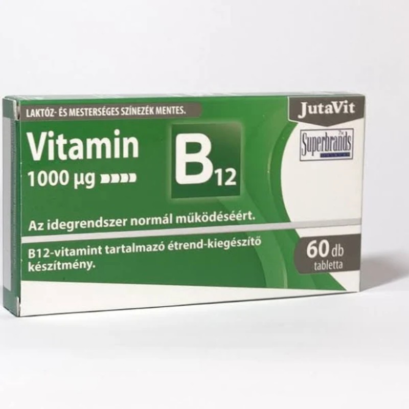 Vitamin JutaVit B12-vitamin 1000mg 60db