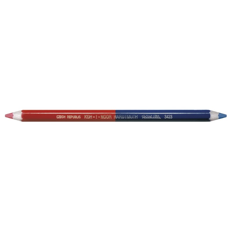 Ceruza Koh-I-Noor Postairón Vastag piros-kék 3423