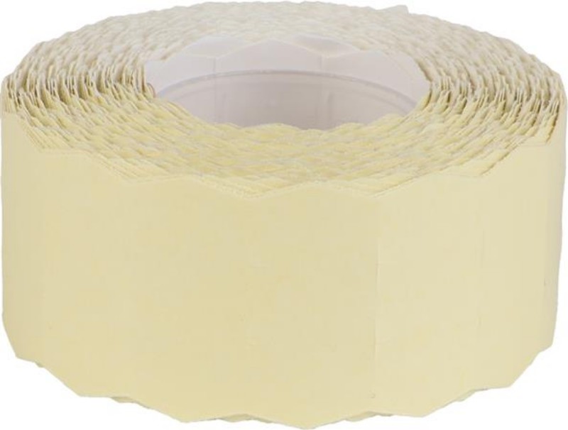 Árazószalag 26x12mm Fehér