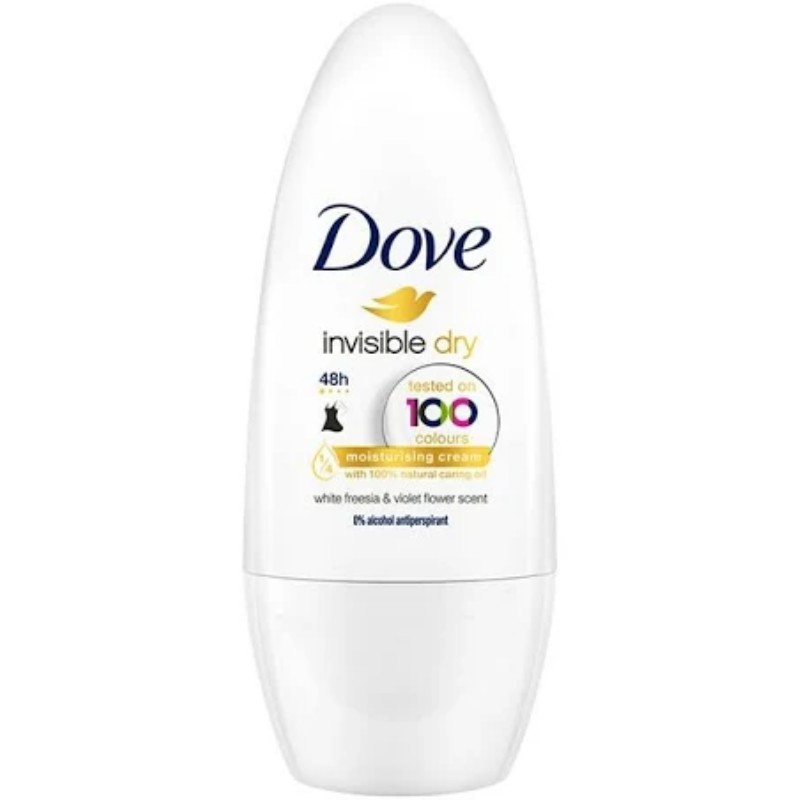 Dezodor Dove golyós Invisible Dry 50ml