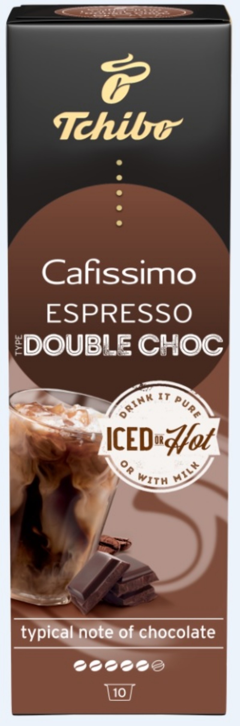 Kávé kapszula Tchibo Espresso double choc 10db/csomag