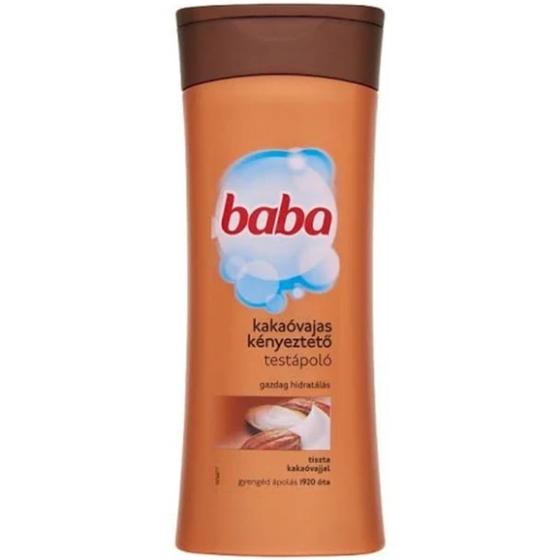 Testápoló baba kakaóvaj 400ml